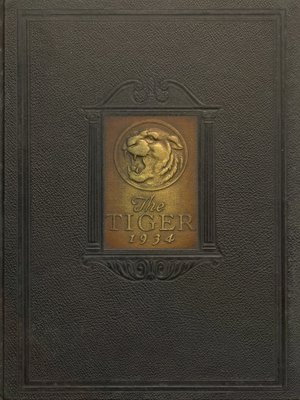 cover image of Big Beaver Falls Area High School--The Tiger--1934